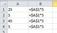 Referencias relativas, mixtas y absolutas en Excel